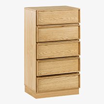Tủ gỗ nhỏ 5 tầng decor không gian màu gỗ tự nhiên đẹp tinh tế TDD35