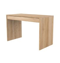 Bàn làm việc đơn giản màu gỗ có ngăn kéo đựng đồ tiện dụng BGD16