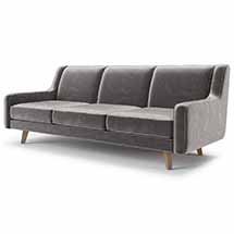 Sofa nhung Audrey cong hiện đại sang trọng cao cấp