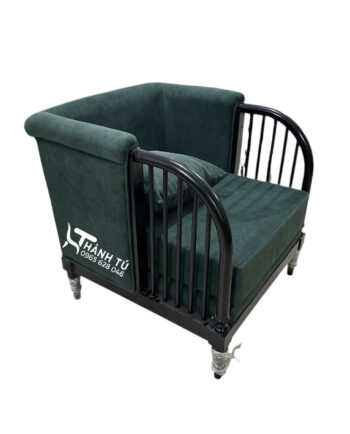 Ghế bành Indochine cho sofa đơn