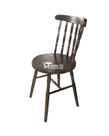 Ghế cafe cổ nan tiện , ghế trà sữa , ghế ăn nan gỗ