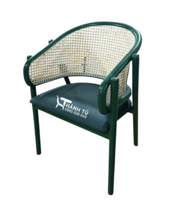 Ghế Cane ngồi trà sữa tựa mây cao cấp