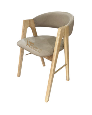 Ghế chân chữ A Serenity màu gỗ tự nhiên - ghế ăn - ghế cafe gỗ