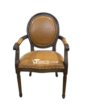 Ghế cổ điển có tay vịn Louis - ghế ăn nhà hàng, khách sạn - ghế ngồi cafe - trà sữa