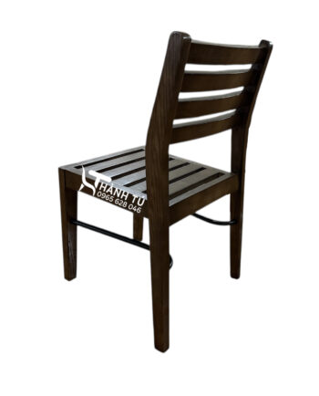 Ghế gỗ 4 lá nhỏ, ghế ngồi cafe - trà sữa ngoài trời