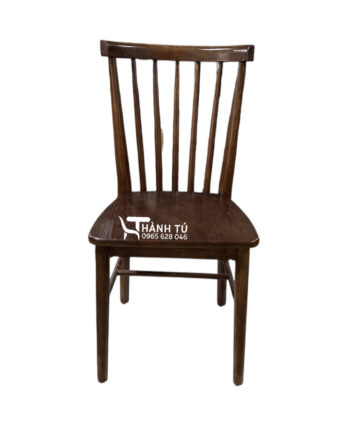Ghế 7 nan gỗ ngồi cafe, ghế ăn nan gỗ