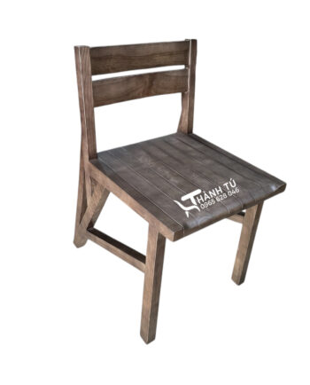 Ghế gỗ ngoài trời cafe và trà sữa