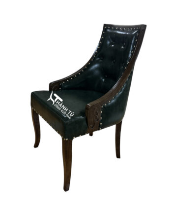 Ghế Vin bọc da - ghế ăn nhà hàng - khách sạn cổ