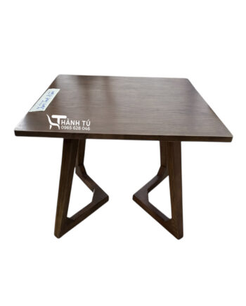 Bàn hình vuông chân V - Bàn ăn - trà - cafe - sofa