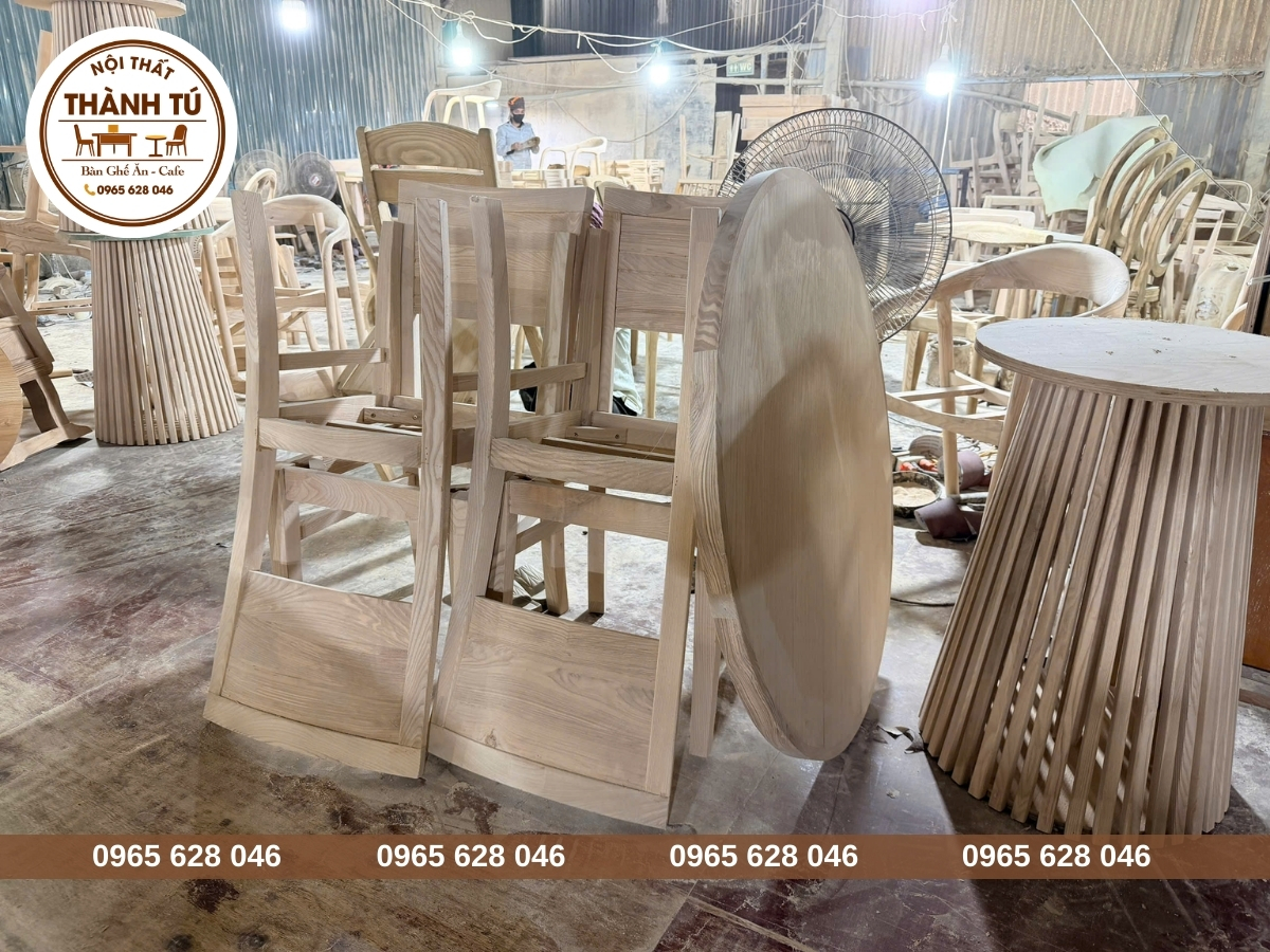 Xưởng sản xuất bàn ghế ăn ở Lai Châu giá rẻ