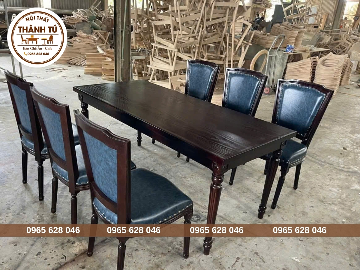 Xưởng sản xuất bàn ghế ăn gia đình ở Phú Thọ