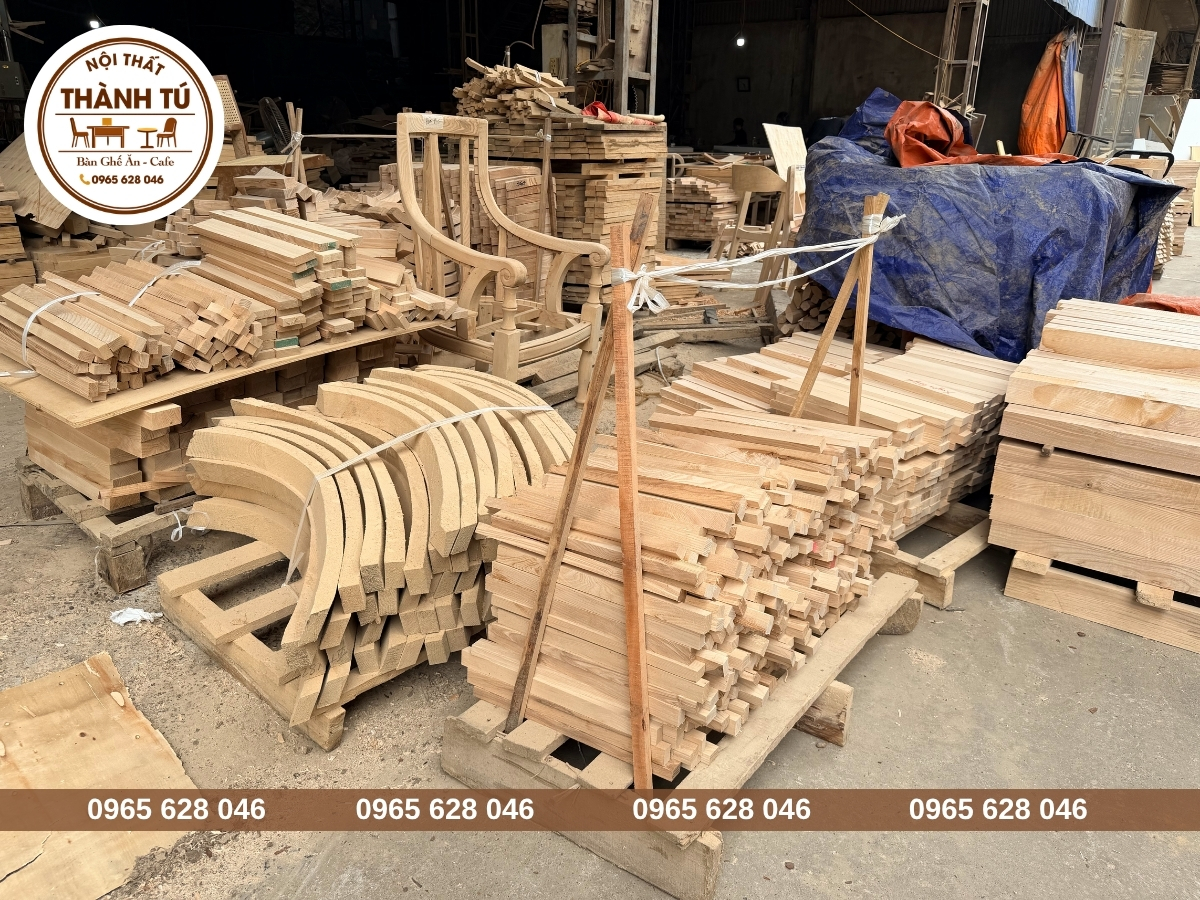 Sản xuất bàn ghế ăn gỗ tại Quảng Bình