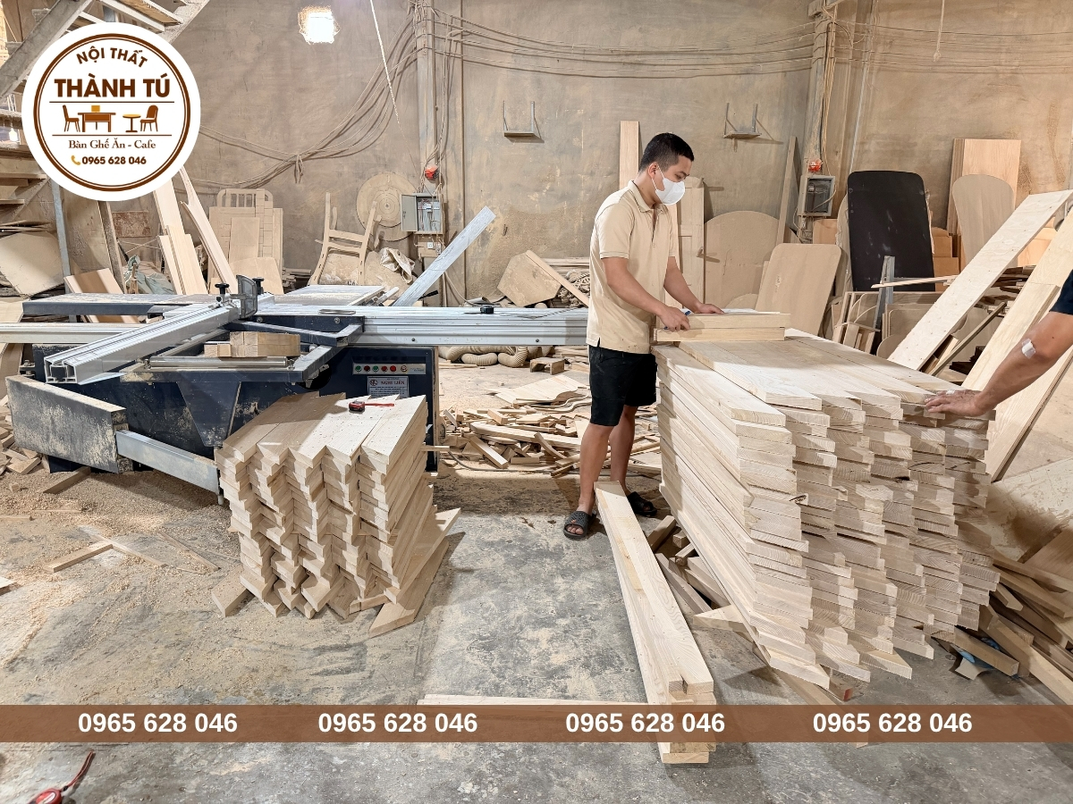 Xưởng sản xuất bàn ghế ăn nhà hàng ở Quảng Ngãi
