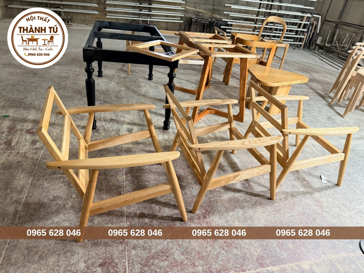 Xưởng sản xuất bàn ghế cafe ở Sơn La