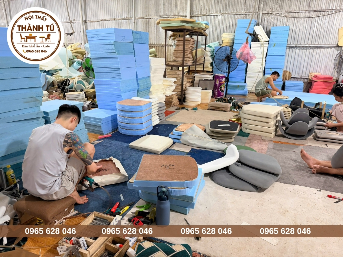 Bàn ghế trà sữa gỗ cao cấp ở Thanh Hóa