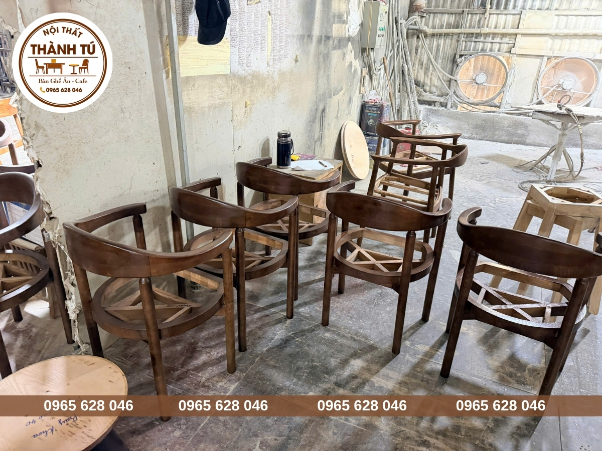 Xưởng sản xuất bàn ghế trà sữa ở Bình Dương chuyên nghiệp