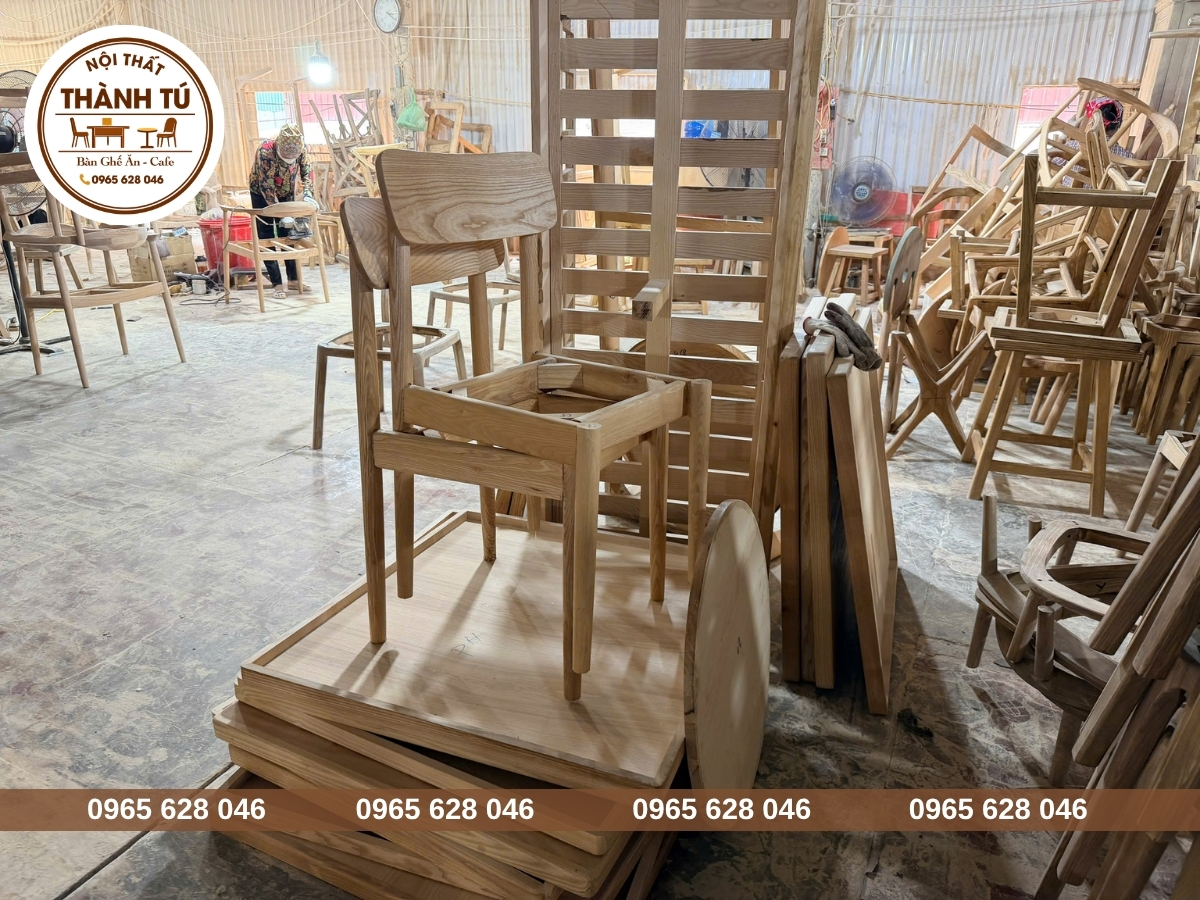 Xưởng sản xuất bàn ghế trà sữa ở Đắk Lắk chuyên nghiệp