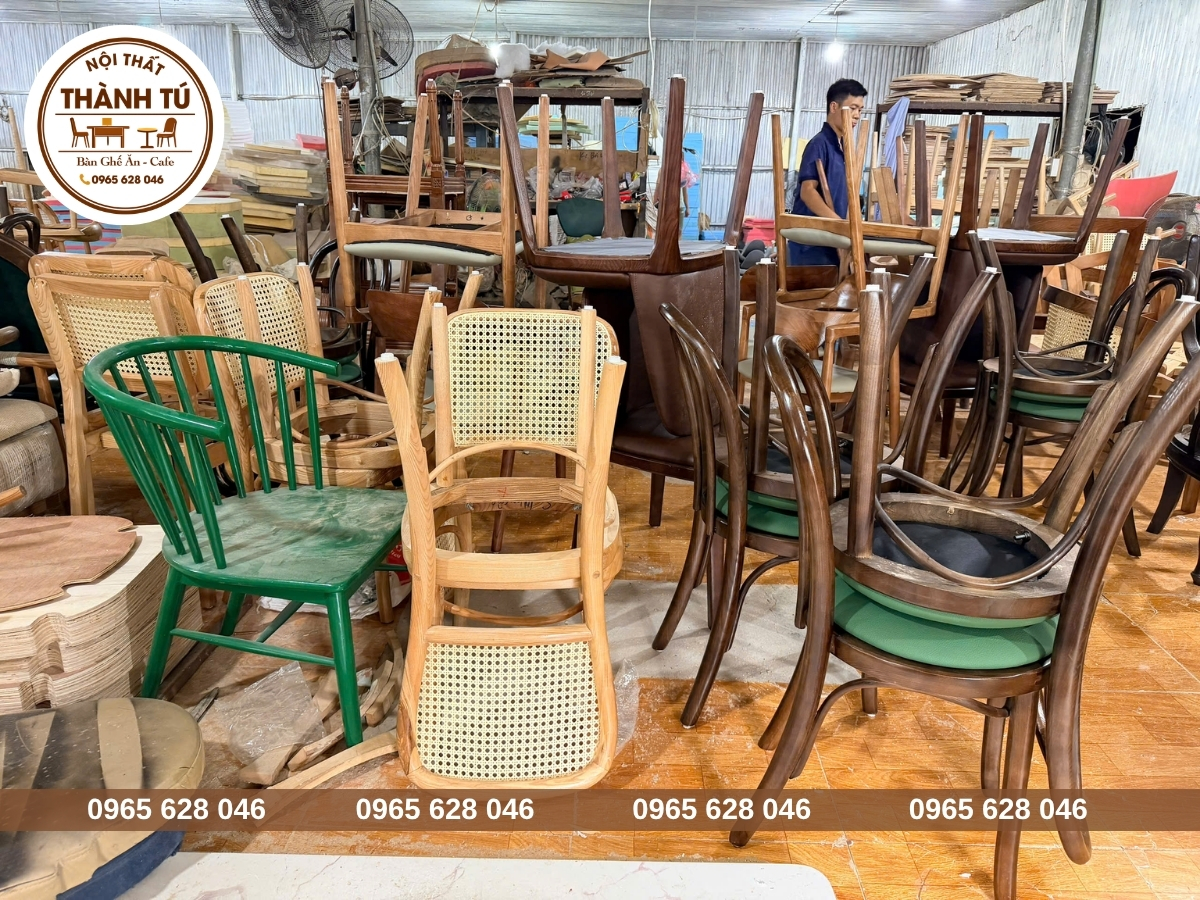 Xưởng sản xuất bàn ghế trà sữa ở Nghệ An uy tín, chuyên nghiệp