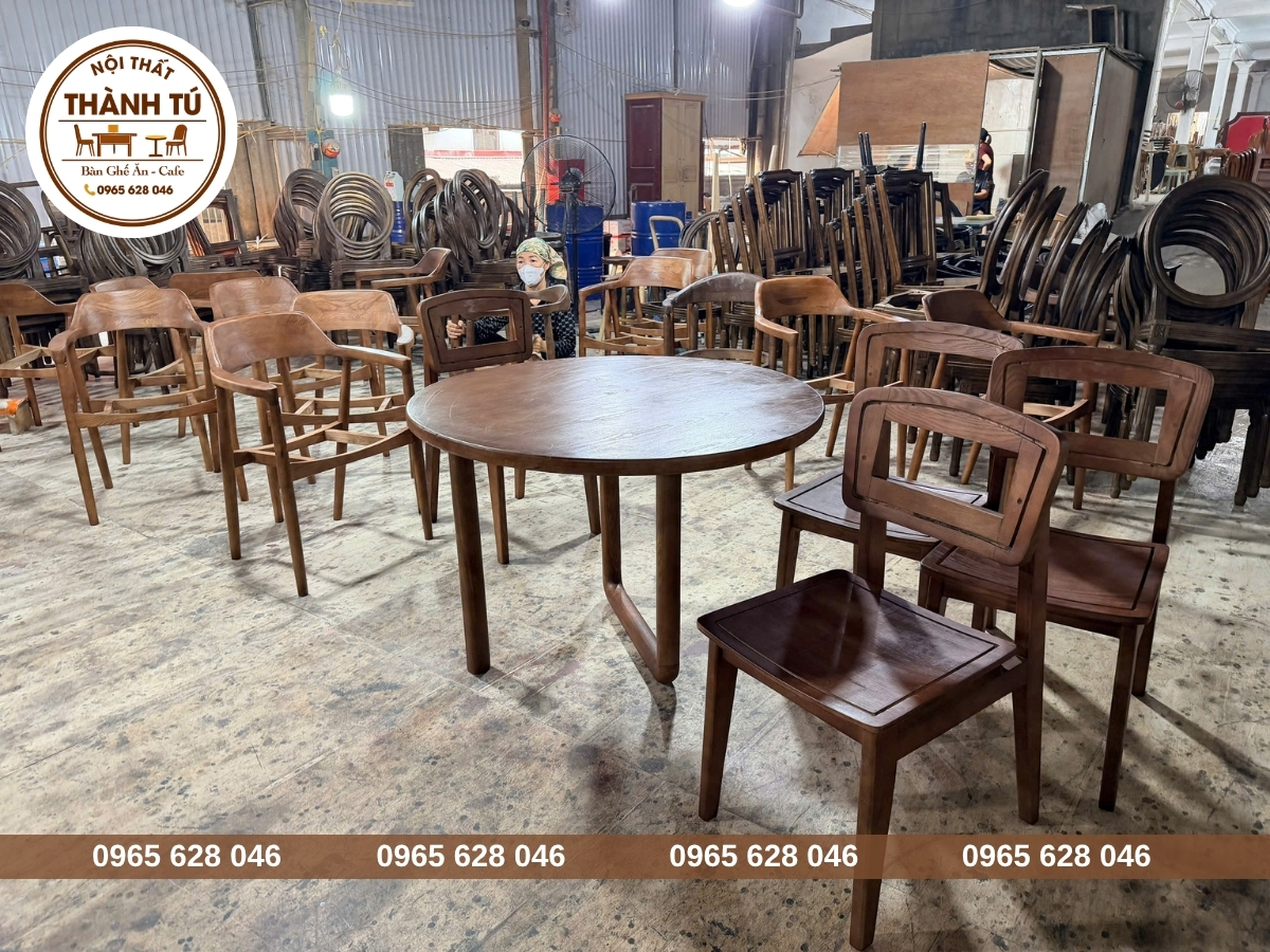 Bàn ghế trà sữa ở Cà Mau giá rẻ