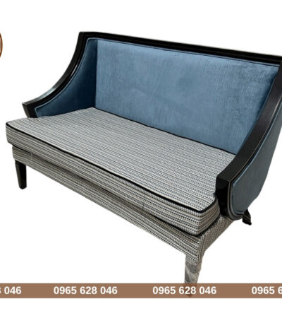 Ghế sofa màu xanh ghi